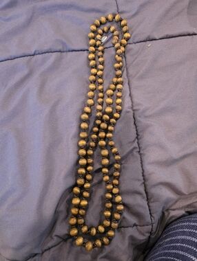 Plunder Wooden Bead Necklace in Brown - Women's Jewelry